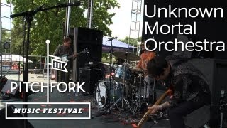 Unknown Mortal Orchestra performs "Ffunny Friends" at Pitchfork Music Festival 2012