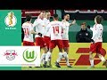 RB Leipzig vs. VfL Wolfsburg 1-0 | Highlights | DFB-Pokal 2018/19 | Round of 16