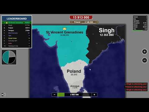 I ALMOST Didn't Win This! Territory Games io - Territorial IO