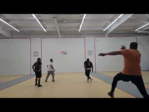 Zerega - $ Doubles Handball - Allan & Chuii vs Timbo & Chris Show - Filmed By Shena - 4.2.2024