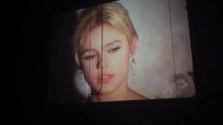 Edie in a colour screen test