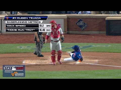 PHI@NYM: Tejada tops 19 mph on inside-the-park homer