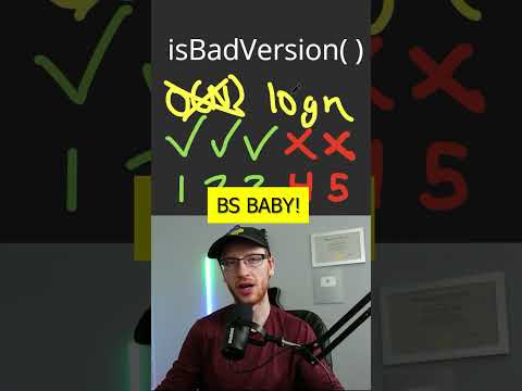 Meta Interview Question -  Leetcode 278: First Bad Version