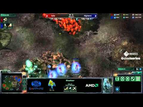 Dreamhack Winter 2011 Day 3 - G2 - SaSe (P) v Nightend (P)