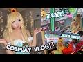 ROSALINA COSPLAY VLOG ݁ Getting Into Cosplay Seeing The New Mario Movie And Arcade Adventures