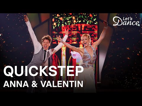 Unsere Christmas Dancing Stars: Anna & Valentin tanzen den Quickstep 🏆💃| Let's Dance Weihnachtsshow