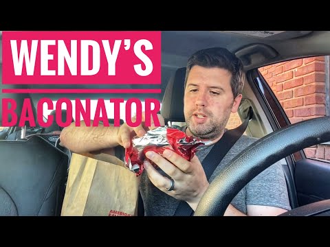 Wendy’s Baconator, fresh never frozen!