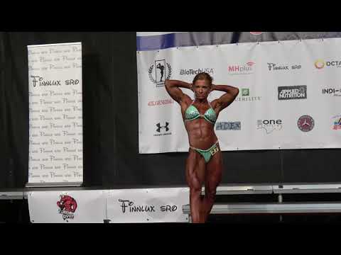 Lenka Kuráková - Competitor No 27 - Women NABBA Athletic - NABBA/WFF Slovakian Championship 2018