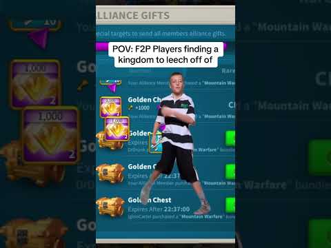 F2P Leeches Be Like… | Rise of Kingdoms
