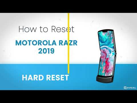 Hard Reset Motorola RAZR 2019 . Recovery Mode. Factory Data Reset