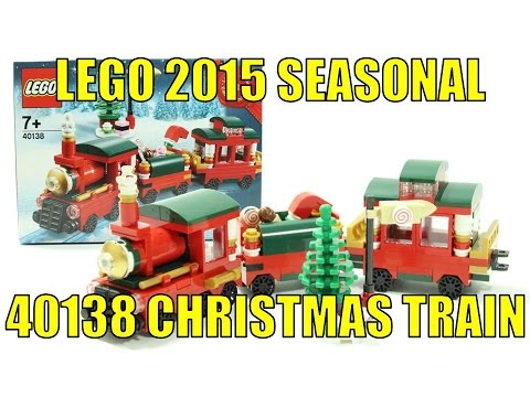 LEGO 40138 CHRISTMAS TRAIN UNBOXING & REVIEW Video