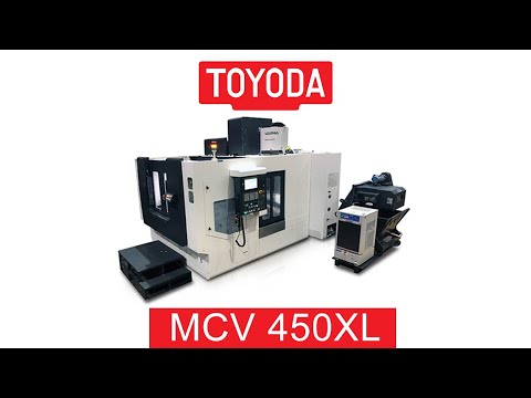 MCV 450XL Vertical Machining Center with Integrated Rotary Pallet Changer