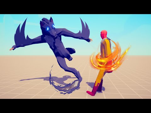 WEREWOLF VS EVERY UNIT  - Totally Accurate Battle Simulator TABS