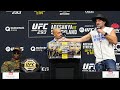 UFC 293: Pre-Fight Press Conference Highlights