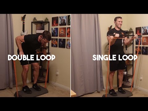 Loop OR Tube Resistance Bands  - Why I Prefer Loop Bands For My Home Workouts