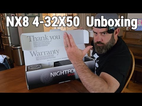 Nightforce NX8 Unboxing