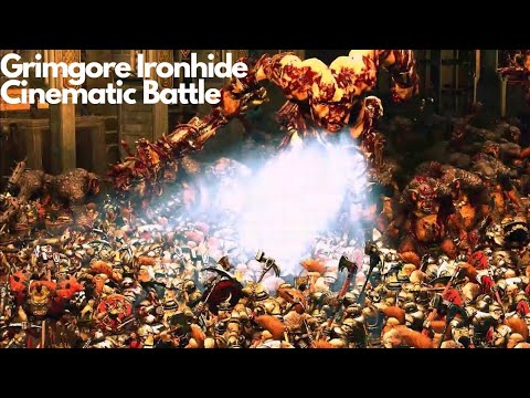 Totalwar Warhammer - Grimgor Ironhide (Cinematic Battle)
