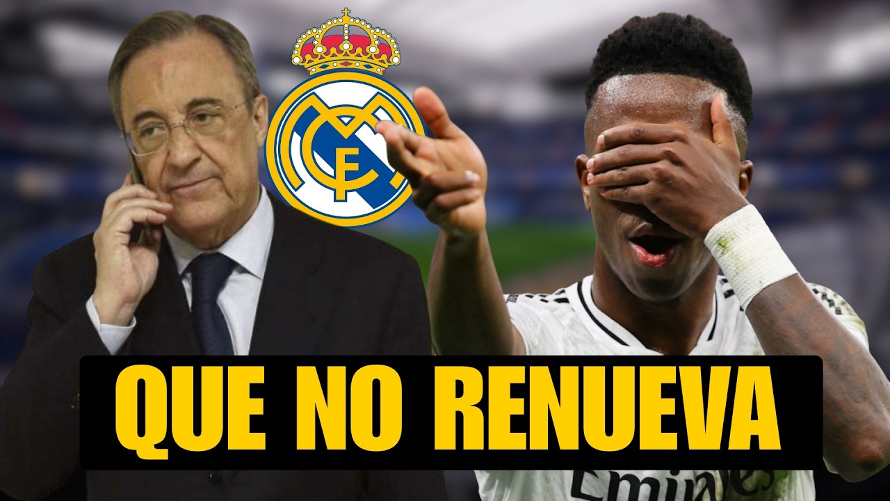 VINICIUS NO RENUEVA Y ENDRICK SE IRÁ OTRA VEZ SI NO JUEGA: ASÍ ESTÁ SU FUTURO