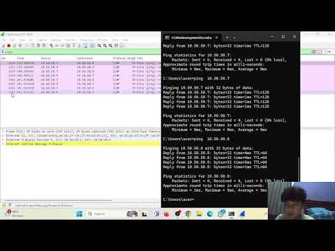 3.7.10 Lab - Use Wireshark to View Network Traffic