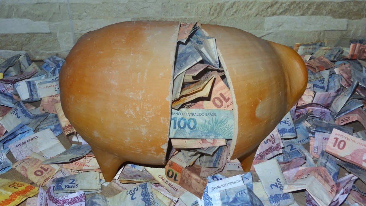 VC NÃO VAI ACREDITAR na quantidade de dinheiro que conseguir juntar nesse porquinho de barro.