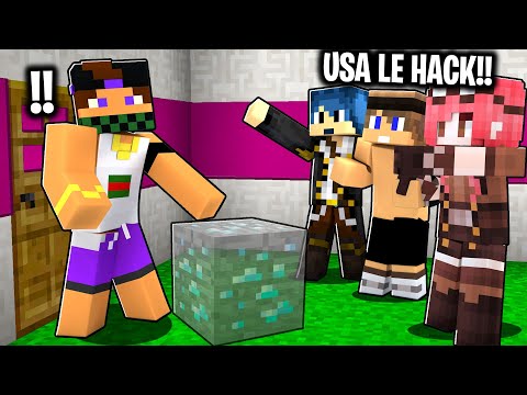 USO le HACK contro I MIEI AMICI SU Minecraft ITA