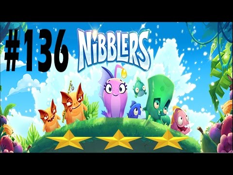 Rovio Nibblers Level-136 Three Star Walkthrough