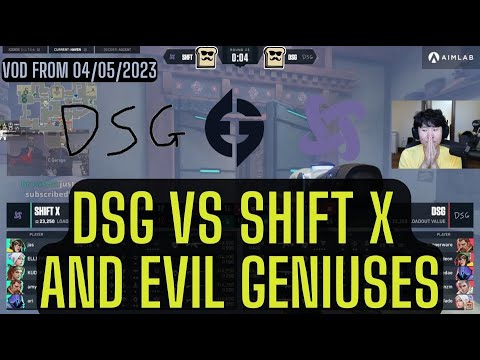 Toast is watching DSG vs SHIFT X and Evil Geniuses in Valorant Game Changers Series I: North America