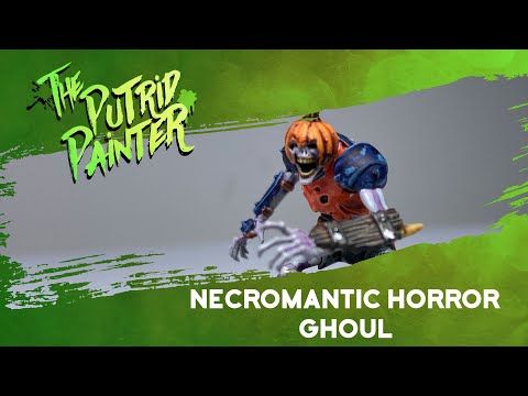 How to paint a Necromantic Horror Ghoul