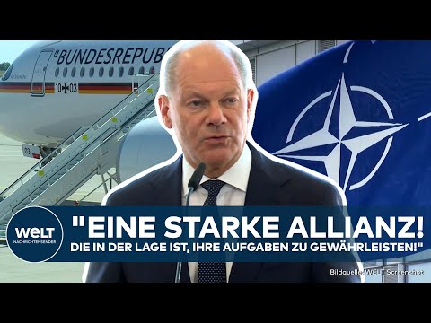 75. JAHRE NATO: Statement Scholz! "In Deutschland Sicherheit, Demokratie und Freiheit garantiert!"