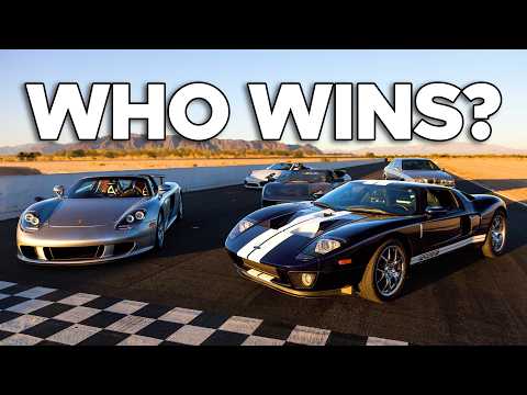 Thumbnail for I Took My Porsche Carrera GT and Ford GT To a Race Track Day by Porsche Carrera GT