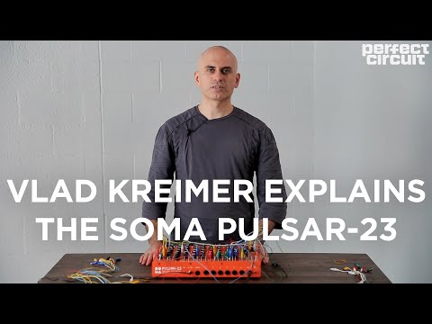 Vlad Kreimer Explains The SOMA Laboratory Pulsar-23 Drum Machine
