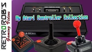 My Atari 2600 Joystick Collection