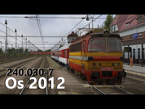 Open Rails: Os 2012 | Bratislava-Kúty ||TIMELAPSE||