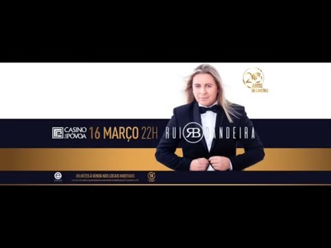 Rui Bandeira -  Casino da Póvoa | 16 Março (Promo)