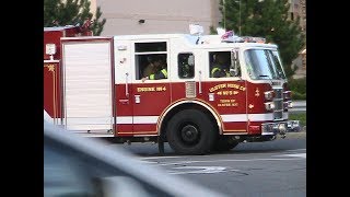 preview picture of video 'Ulster Hose Engine 1 Mack Tower Ladder 2 & Engine 4 Responding 8/29/2011'