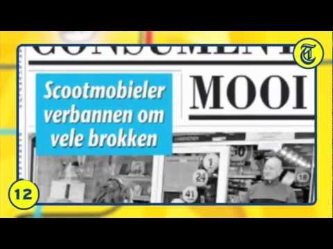 Nieuwsflits 24 November 2011 - Sigarenboer weigert scootmobielers