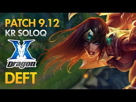 Kingzone Deft - Sivir Bot Lane - KDA 20/7/12