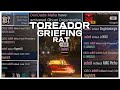 Toreador Griefer Gets Absolutely Destroyed After Griefing Everyone In The Lobby | GTA Online