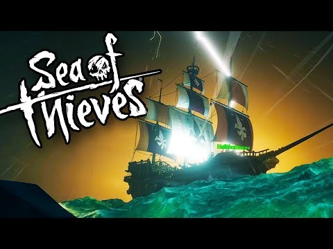EPIC Pirate Ship Battles, SHARK Attacks & Treasure HUNTS! (Sea of Thieves Crossplay Gameplay)