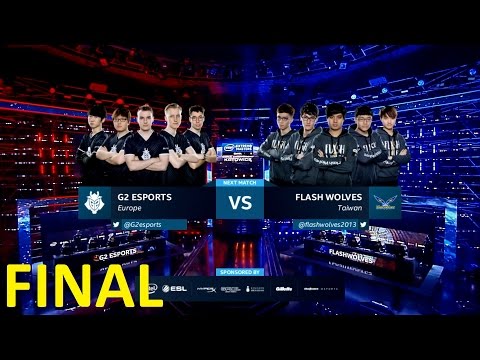 G2 vs FW Game 1-3 Highlights - G2 ESPORTS vs. FLASH WOLVES - FINAL - IEM Katowice 2017