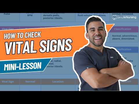 Vital Signs Made Simple | How to Check Vital Signs for Nursing Students & Nurses