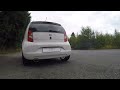 Video: Fox Edelstahl Sportauspuff Seat Mii