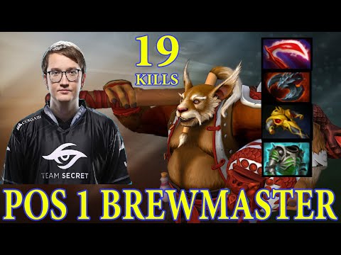 Secret.Matumbaman - Pos 1 Brewmaster Dota 2 7.26C