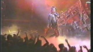 Alice Cooper live at Odeon Birmingham, England 1986