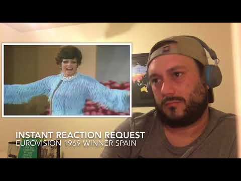 Instant Reaction Request - Eurovision 1969 Winner SPAIN!