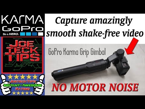 GoPro Karma grip with Gimbal Review | JoeteckTips