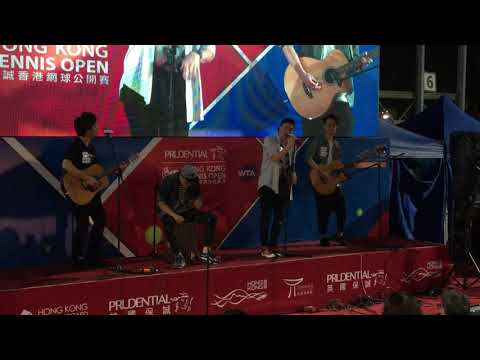 Dear Jane 現場獻唱《深化危機、寧願當初不相見、哪裡只得我共你》@英國保誠新城勁爆網球樂勢力Music Live