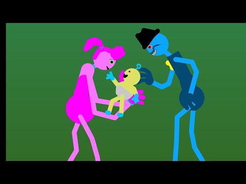 Mommy Long Legs, Daddy Long Legs, and Baby Long legs (Mommy's Family) - Poppy Playtime