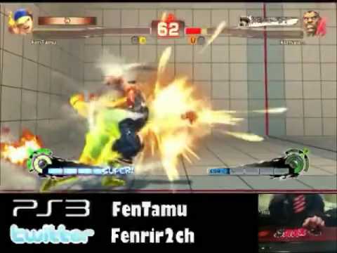 SSF4 AE Ver. 2012: FenTamu (Yun) Nico Live PSN Ranked Matches - 01-29-2012