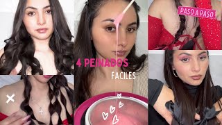 Peinados + ondas sin calor + depilación en casa 💞✨